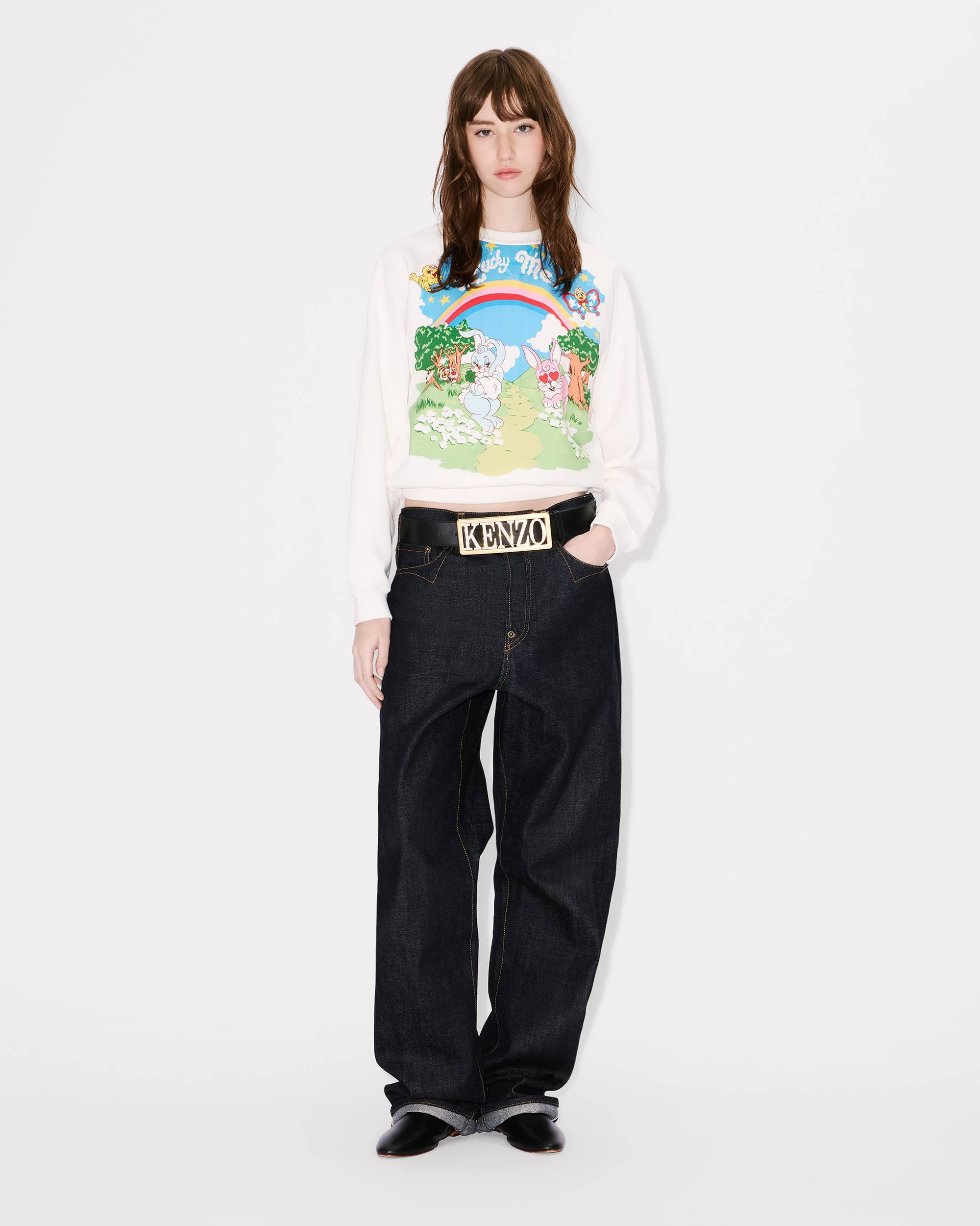 'KENZO Cartoon' sweatshirt in cotton - 5
