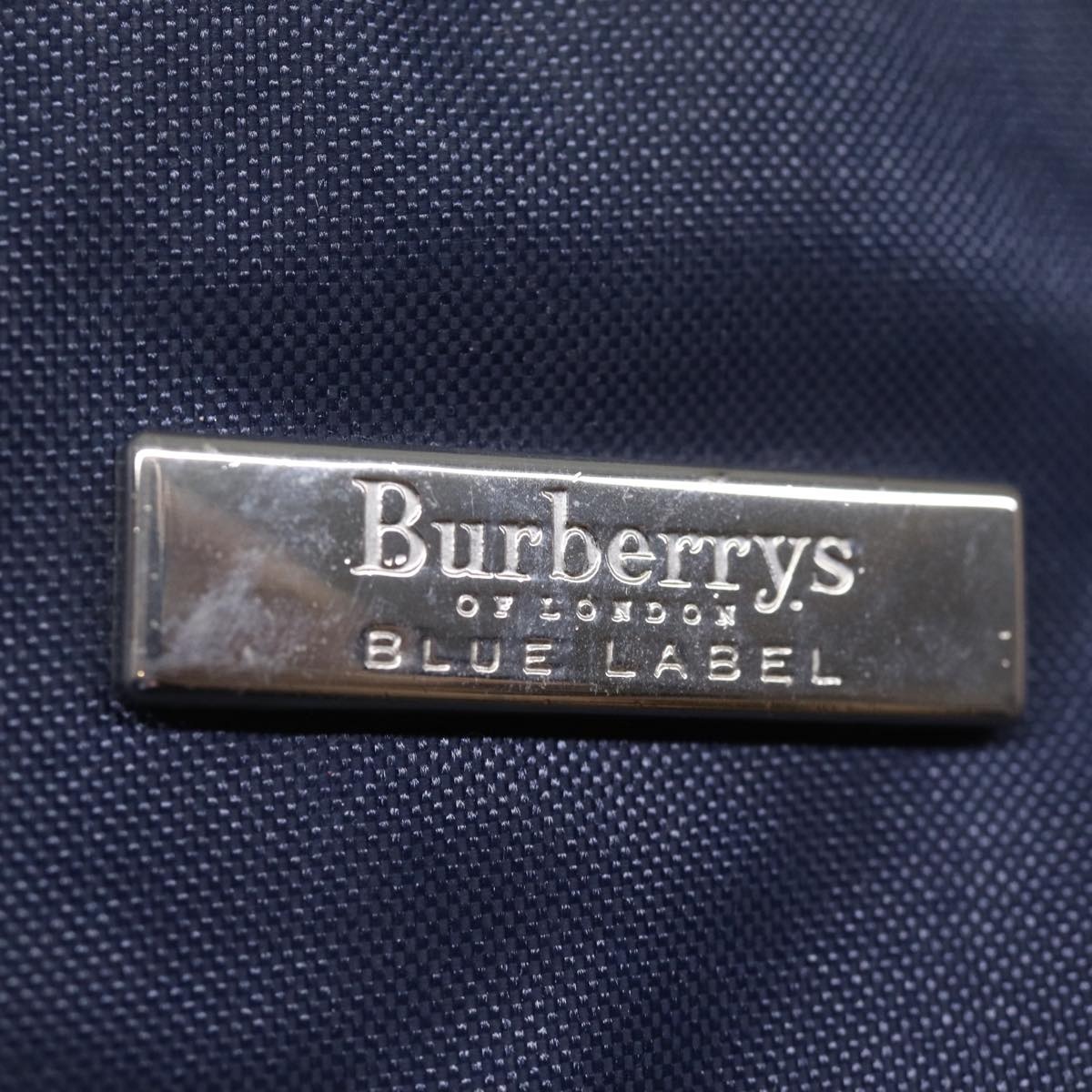 Burberry Blue Label Tote Bag Nylon Navy - 10