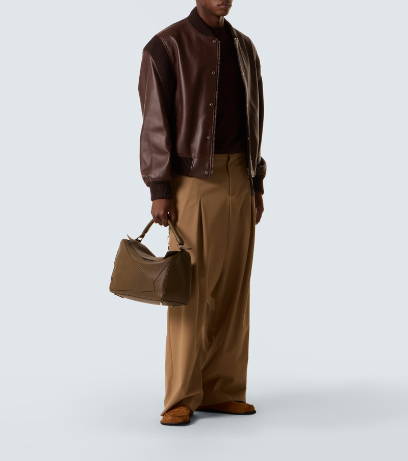 Loewe Puzzle Large leather tote bag outlook