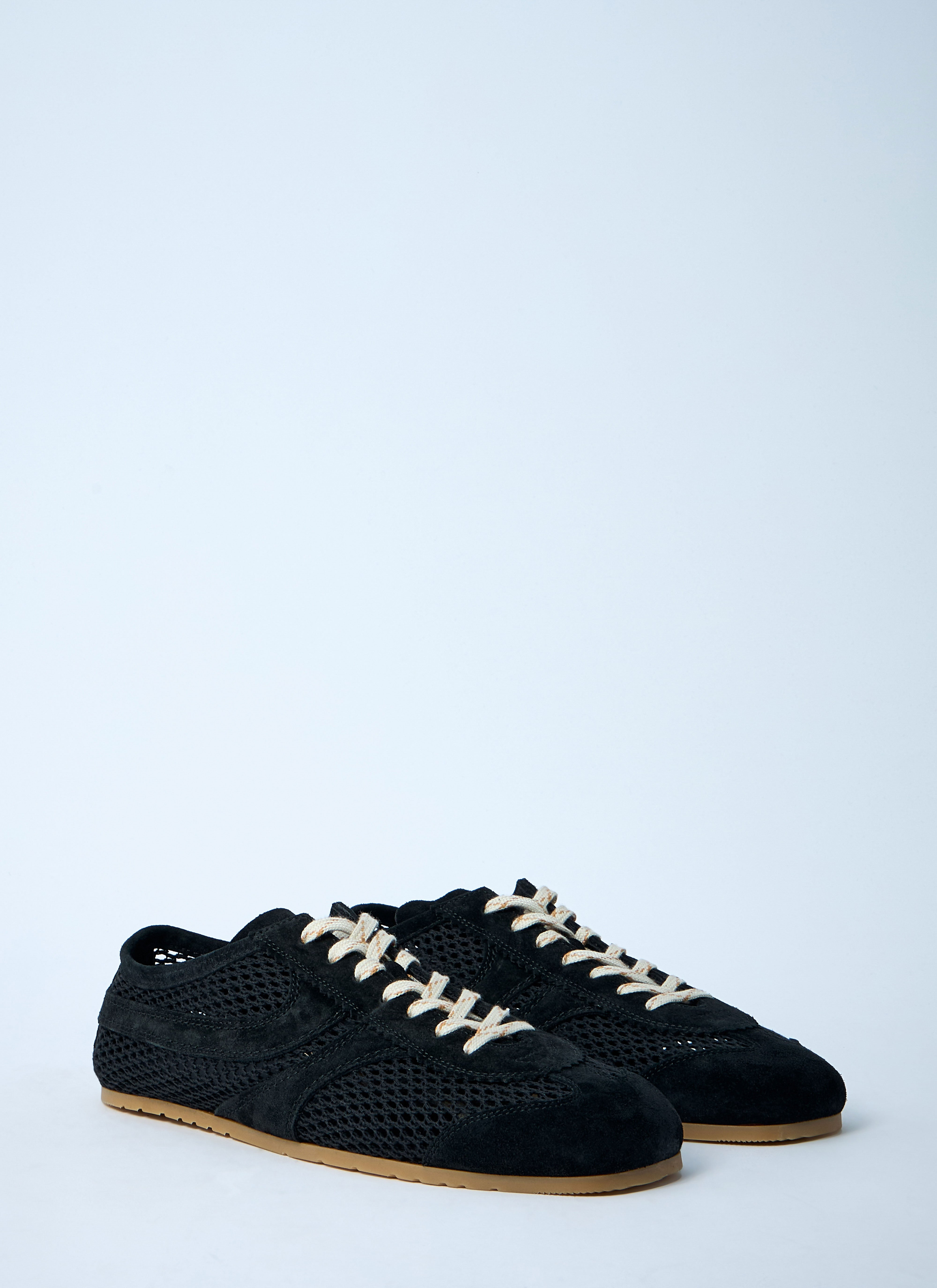 Dries Van Noten Men Mesh Low-Top Sneakers - 2