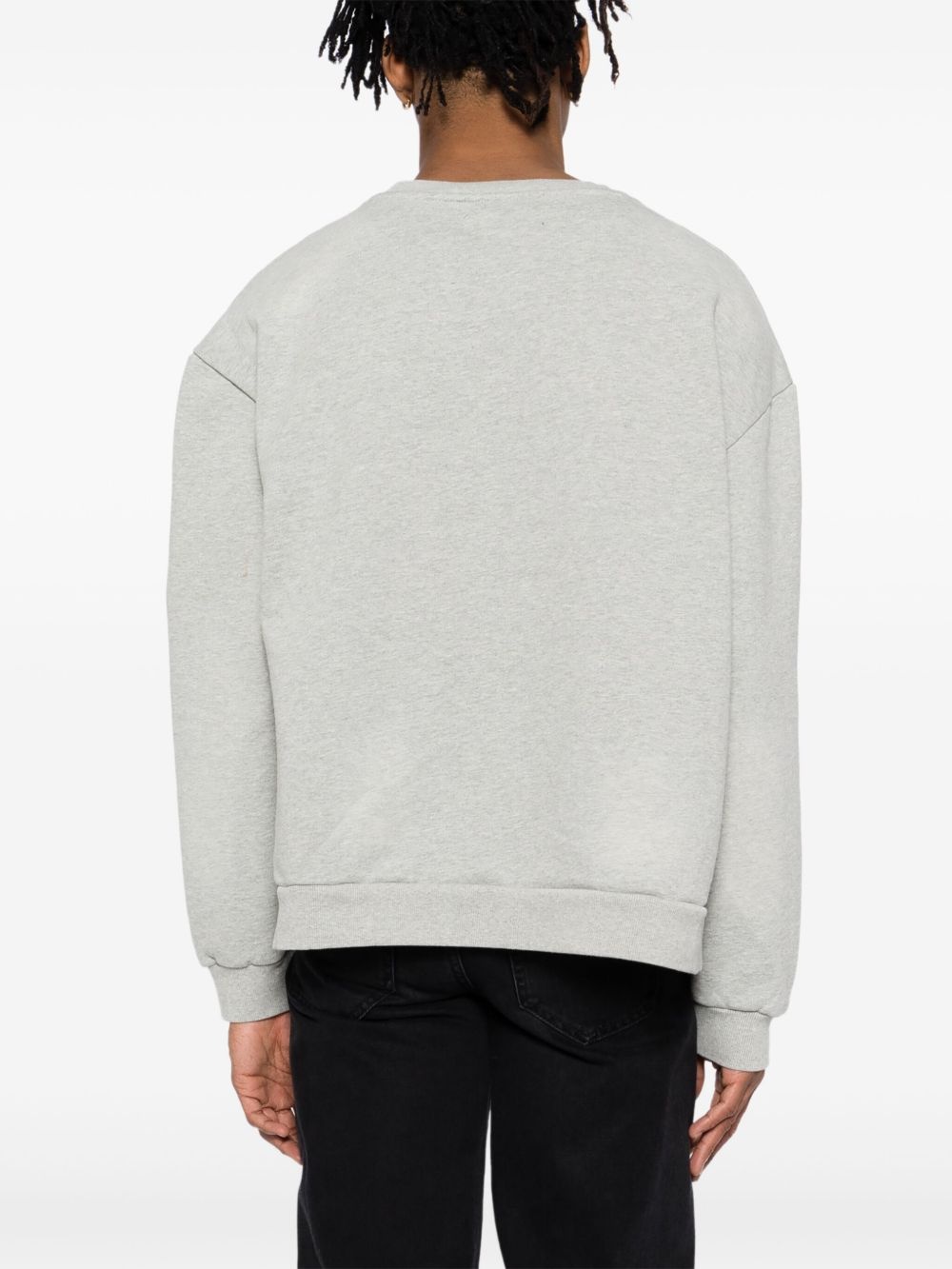 graphic print sweater - 4