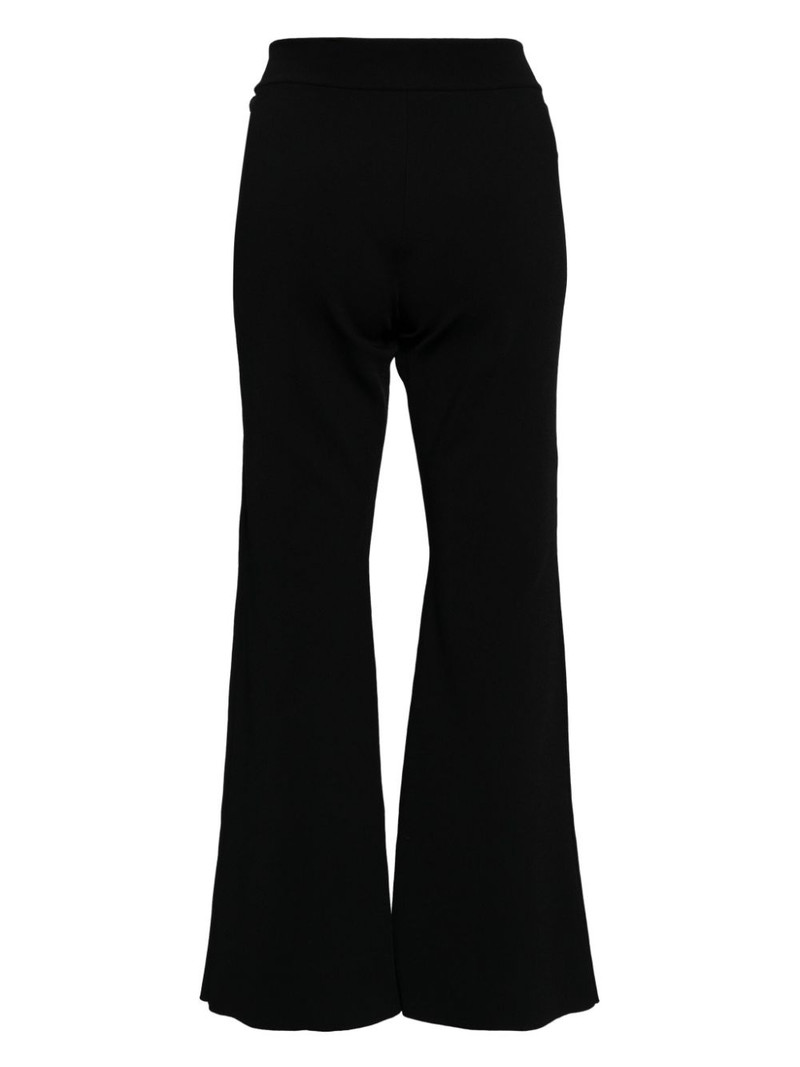 Stella McCartney high-waisted flared trousers outlook