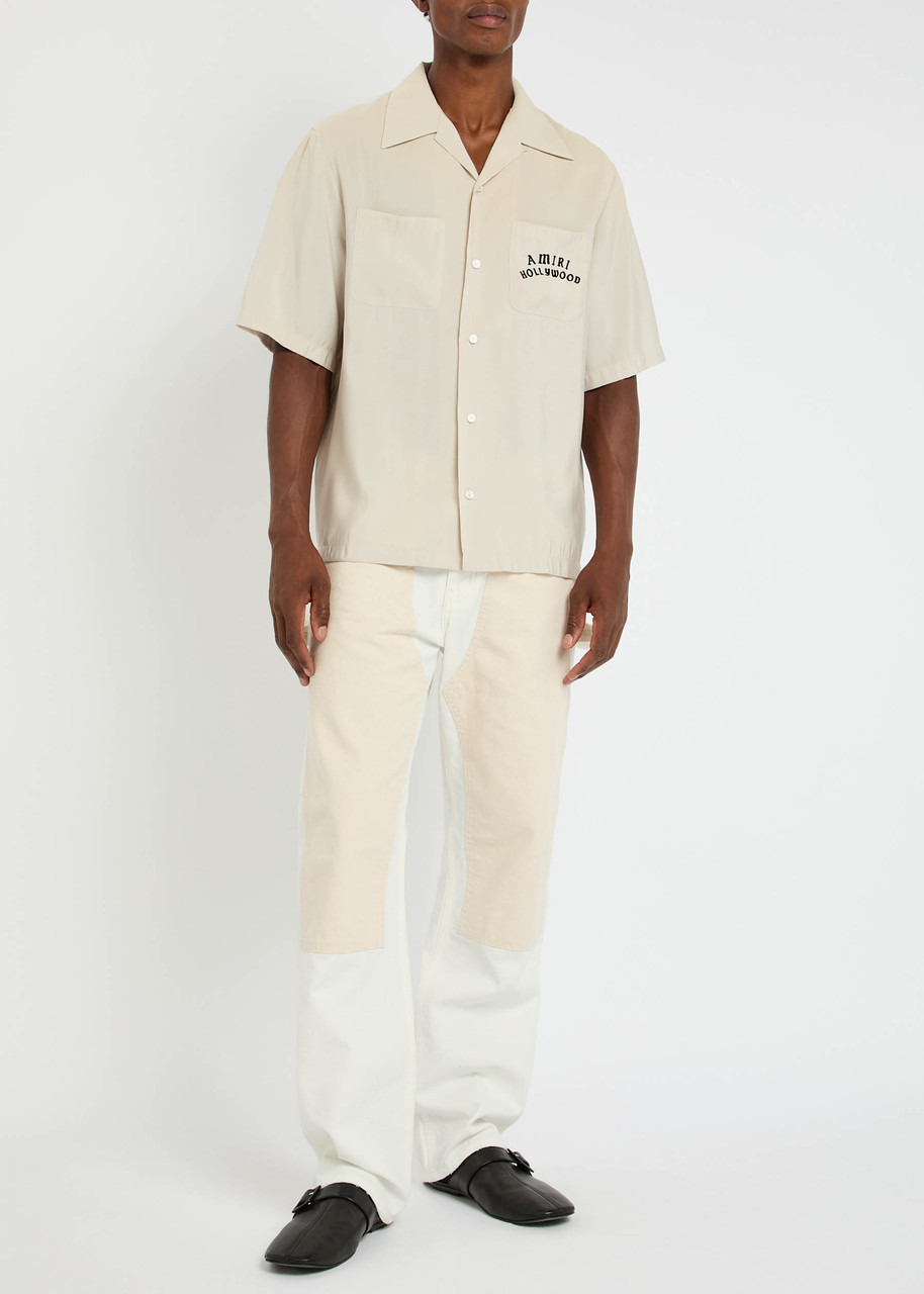 Amiri Hollywood Embroidered Woven Shirt - 4