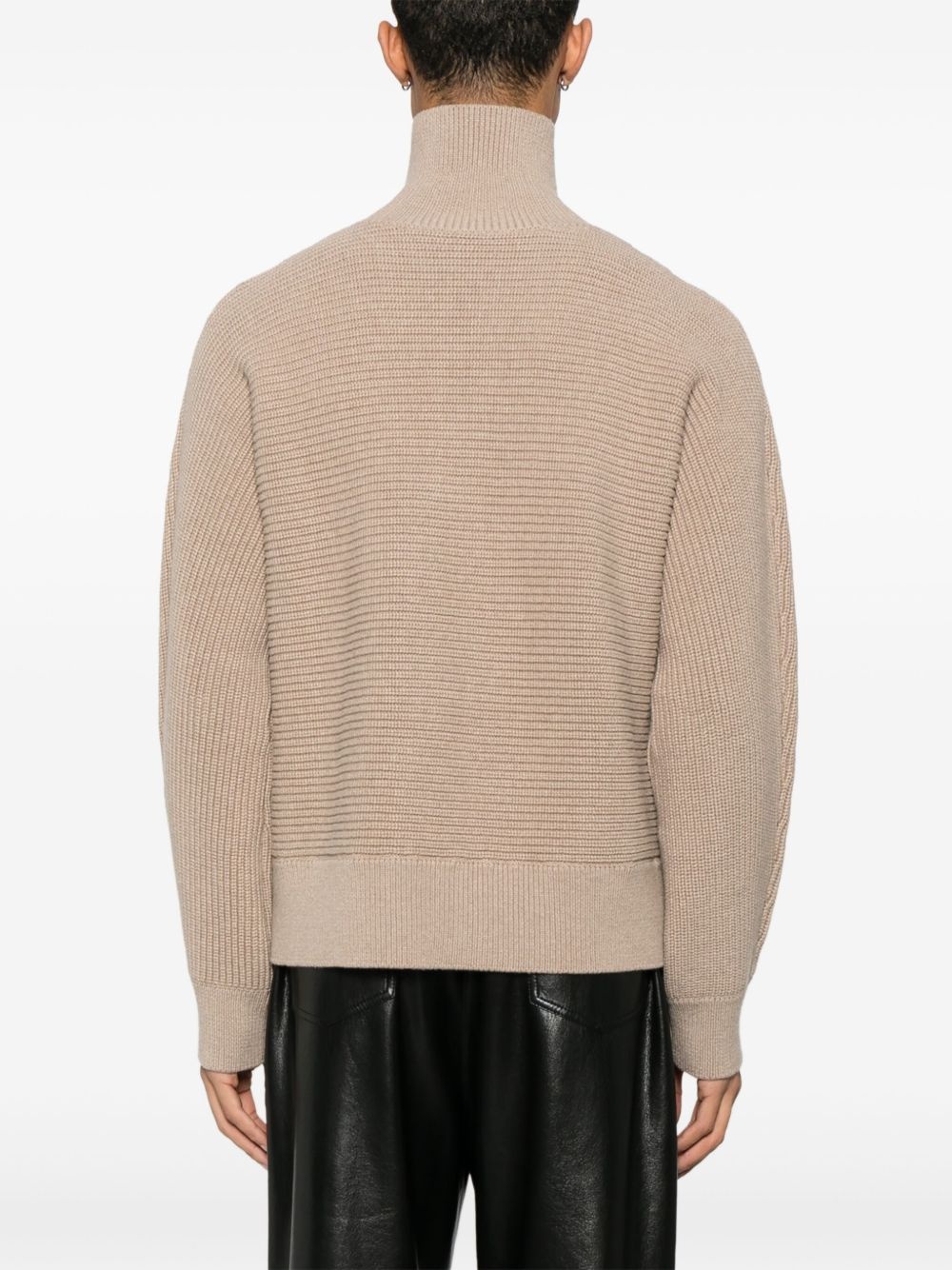 chunky-ribbed sweater - 4