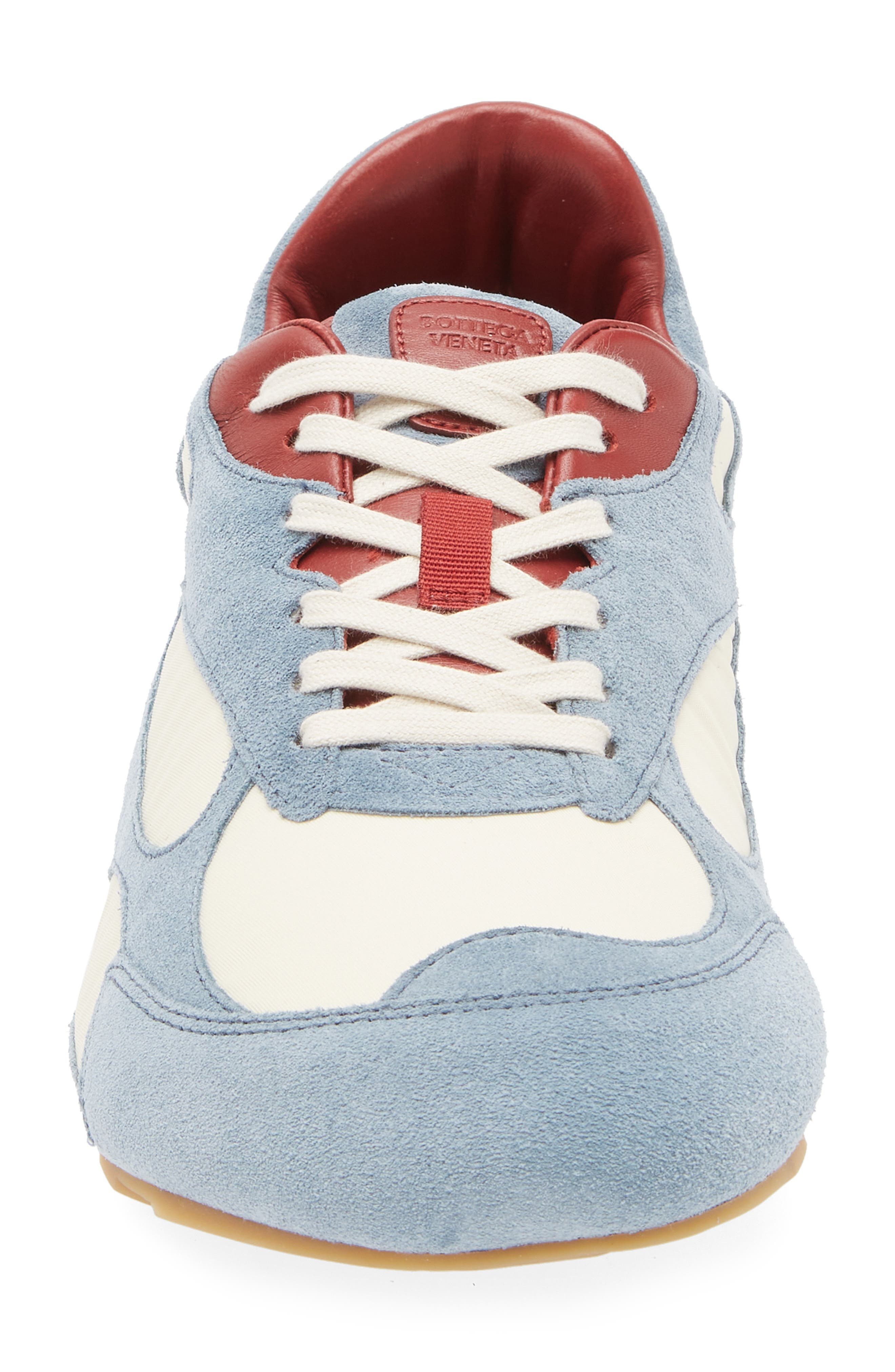 Bottega Veneta Orbit Ballet Sneaker in 1782 Ice/Sea Salt at Nordstrom - 4
