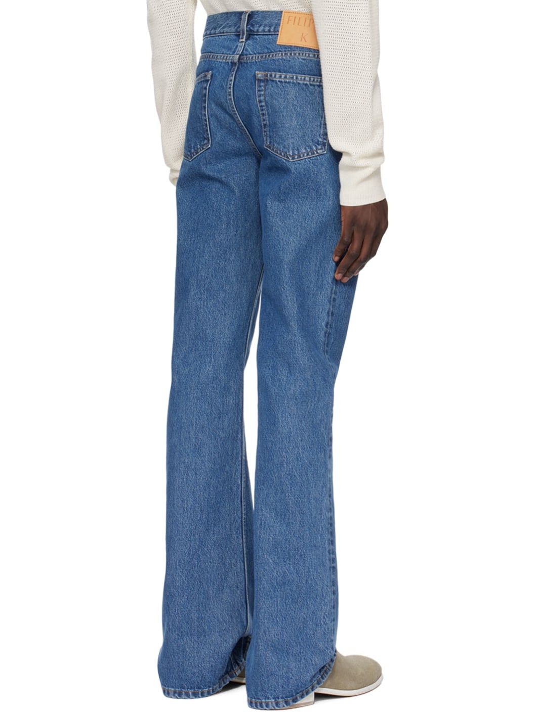 Indigo Bootcut Jeans - 3