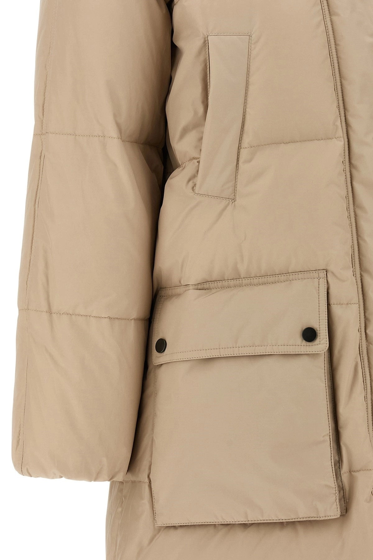 Brunello Cucinelli Women 'Shiny Zipper Pull' Down Jacket - 4