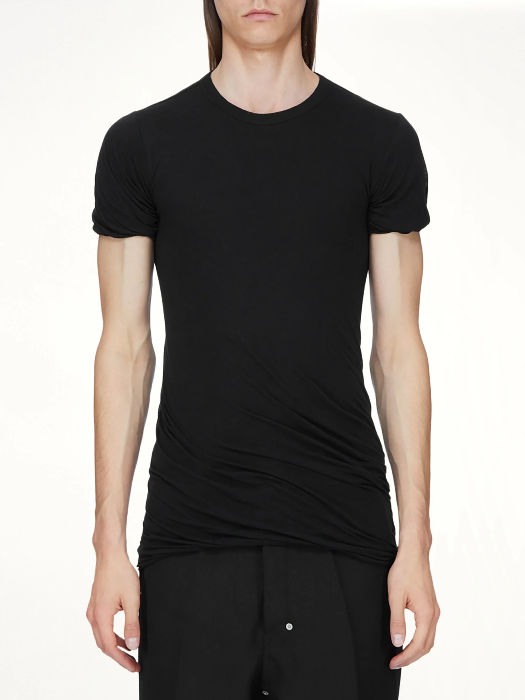 Double SS T-Shirt in Black - 1