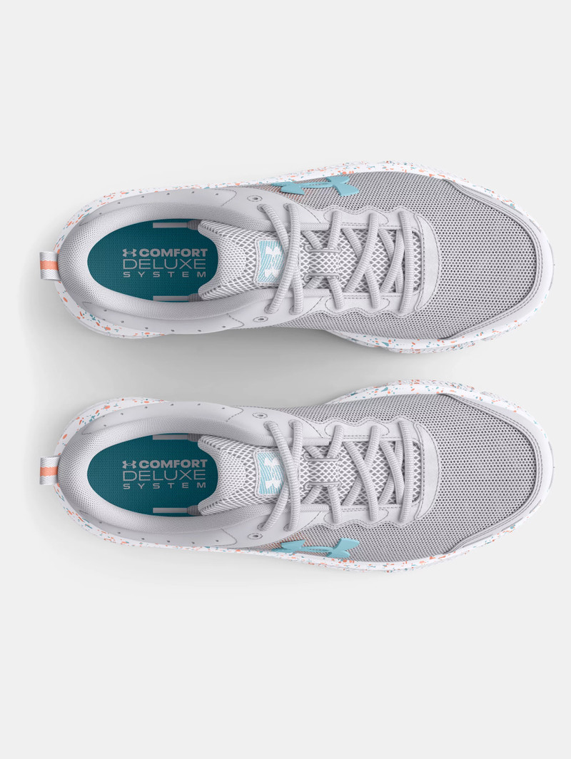 Women's UA Charged Assert 10 Paint Splatter Running Shoes 3