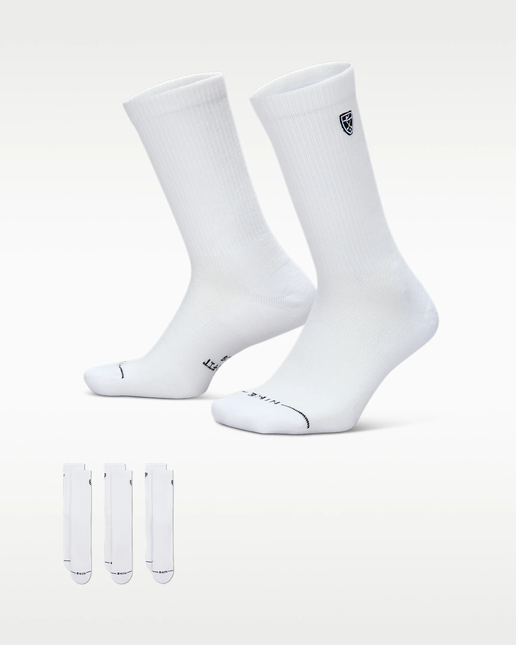 Nike Everyday Elevated Crew Socks (3 Pairs) - 1