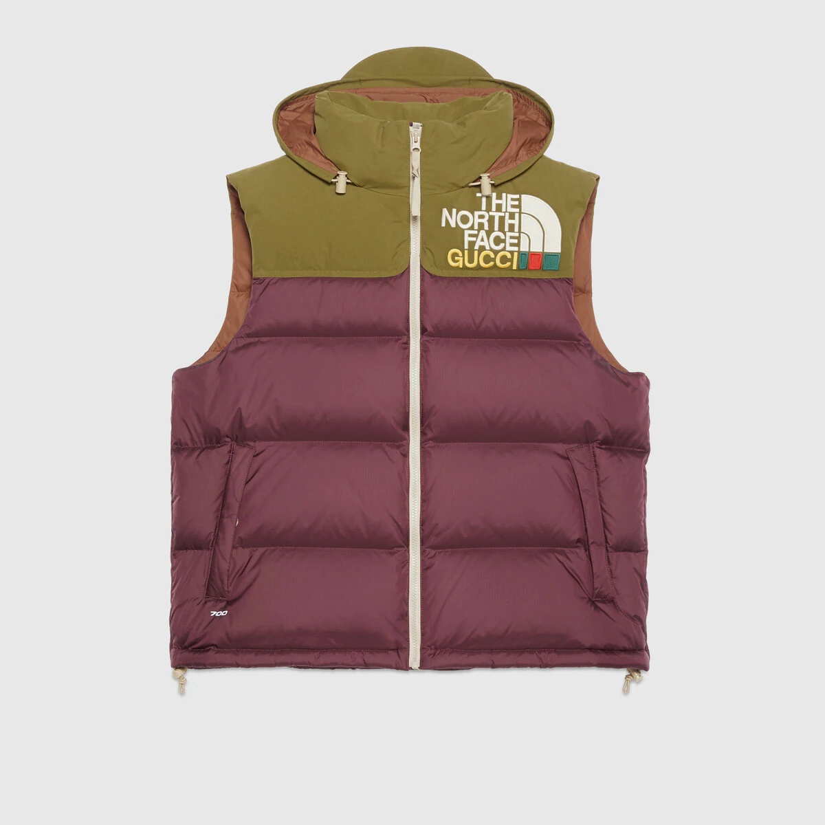 The North Face x Gucci padded vest - 1