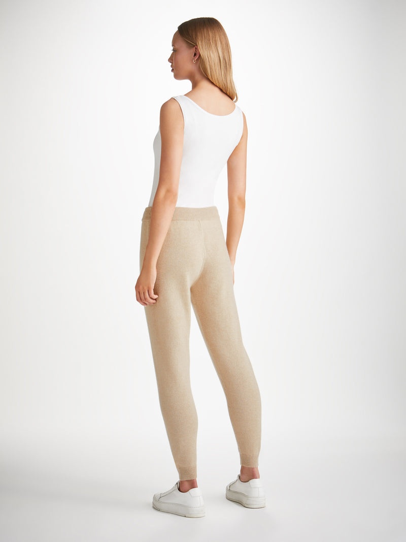 Women's Track Pants Daphne Cashmere Fawn - 4