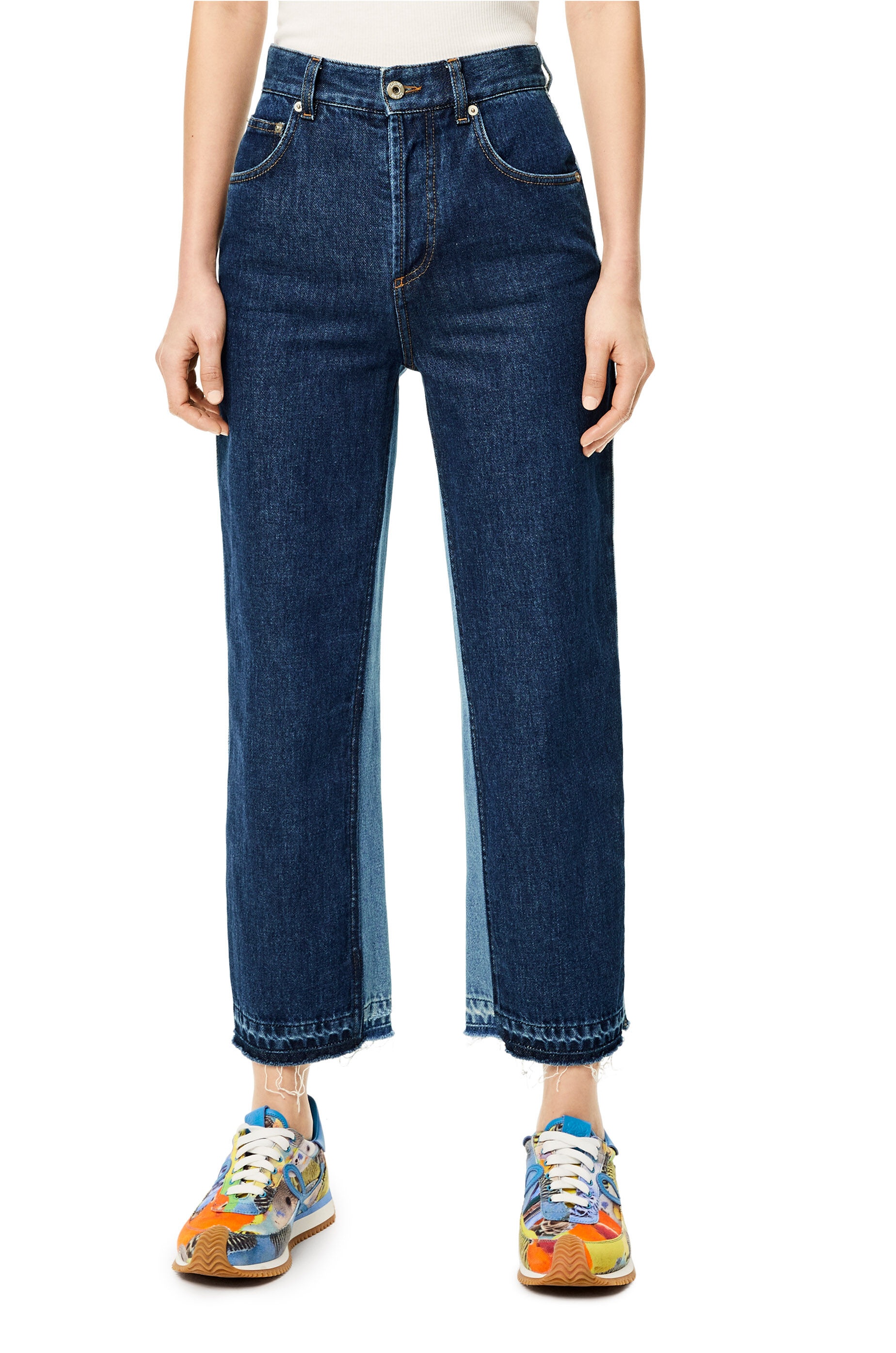 Cropped jeans in denim - 3