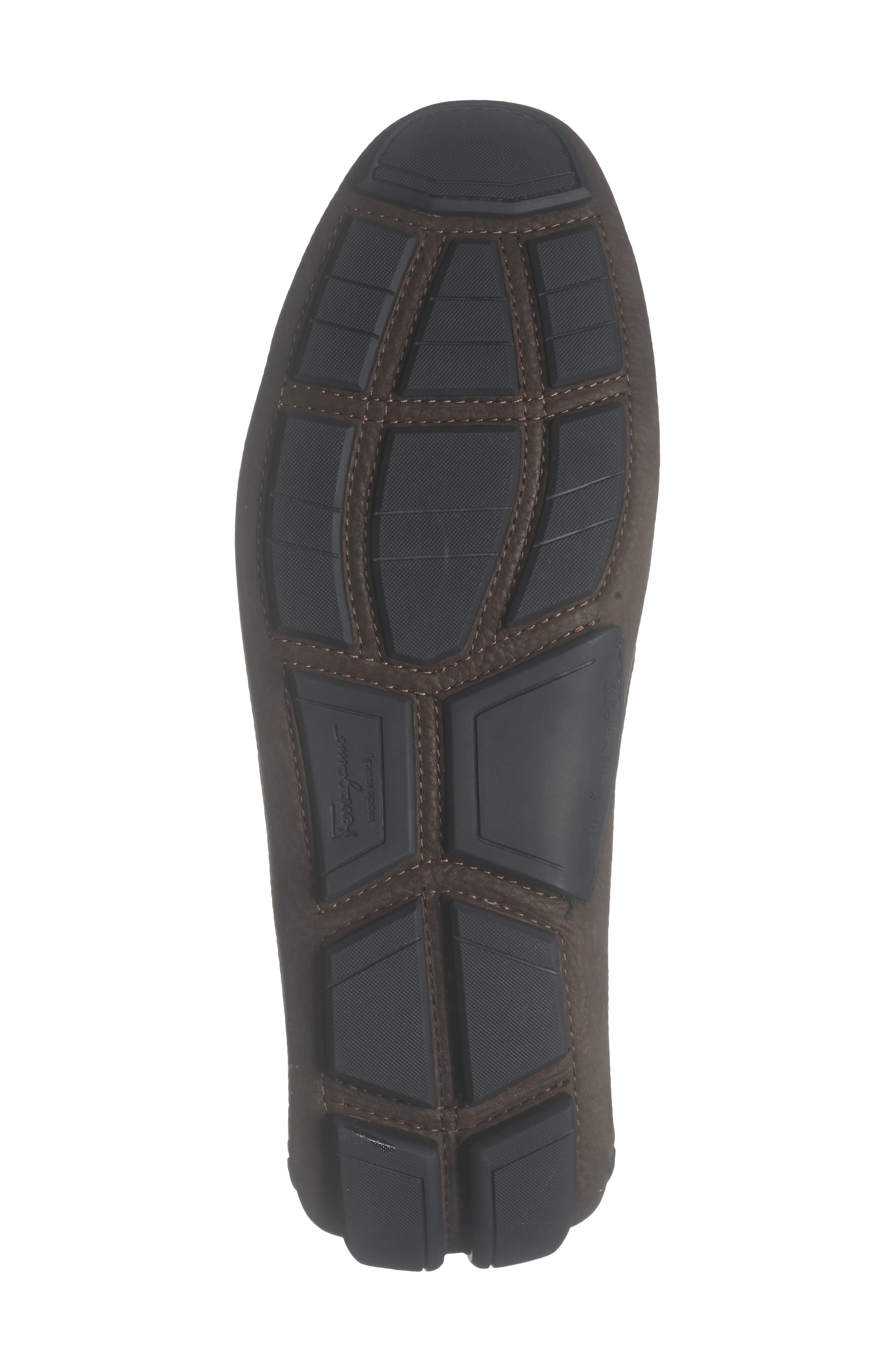 FERRAGAMO Parigi Double Gancio Bit Driving Loafer in Moro at Nordstrom - 6