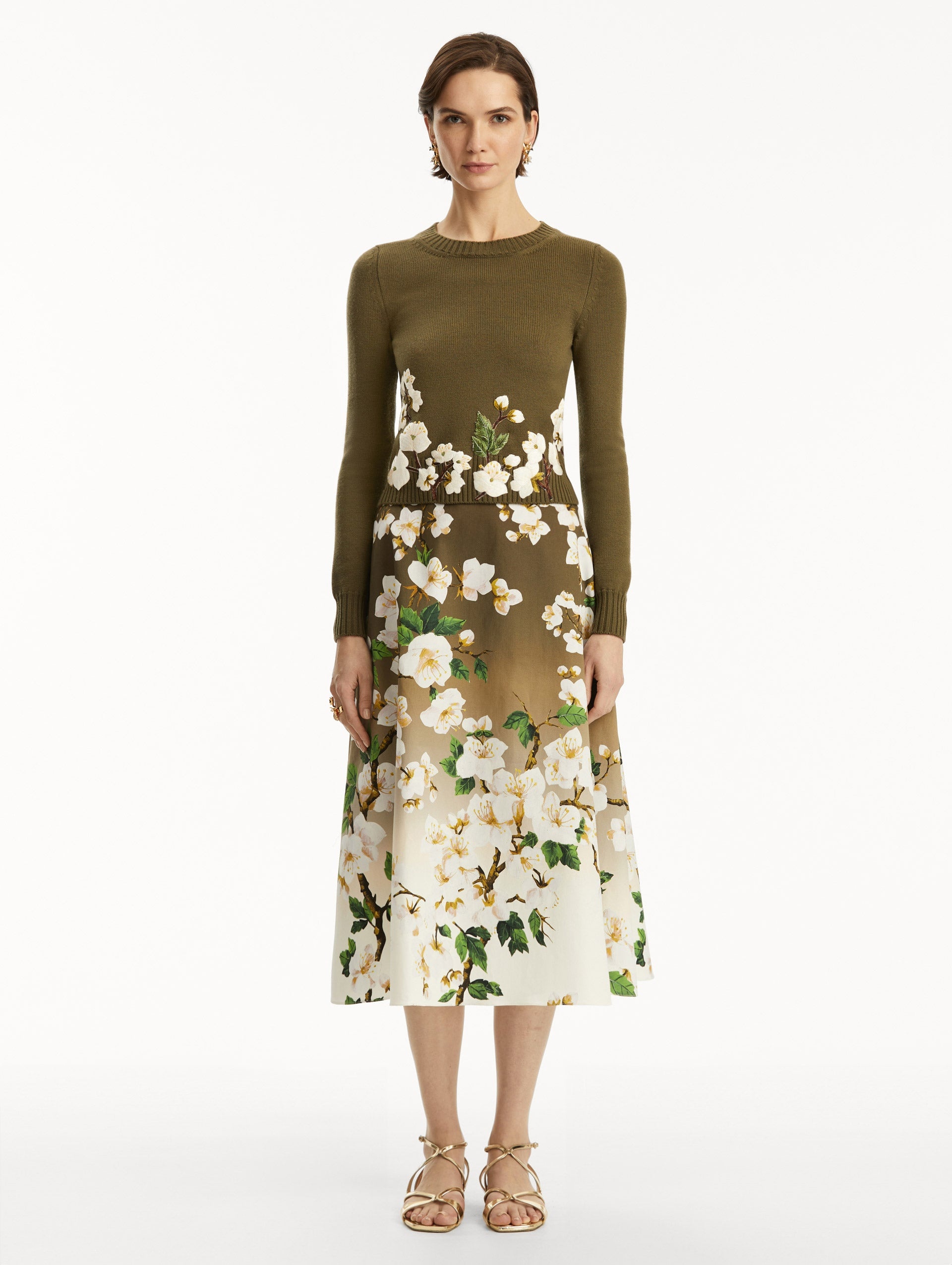 CHERRY BLOSSOM THREADWORK PULLOVER - 3
