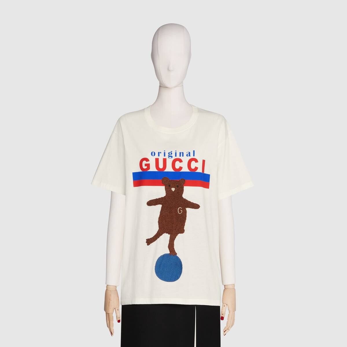 "Original Gucci" oversize T-shirt with bear - 3