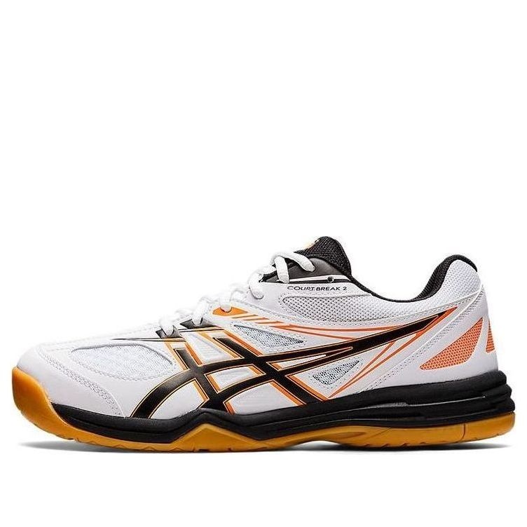 ASICS Court Break 2 'White Black Orange' 1073A013-103 - 1