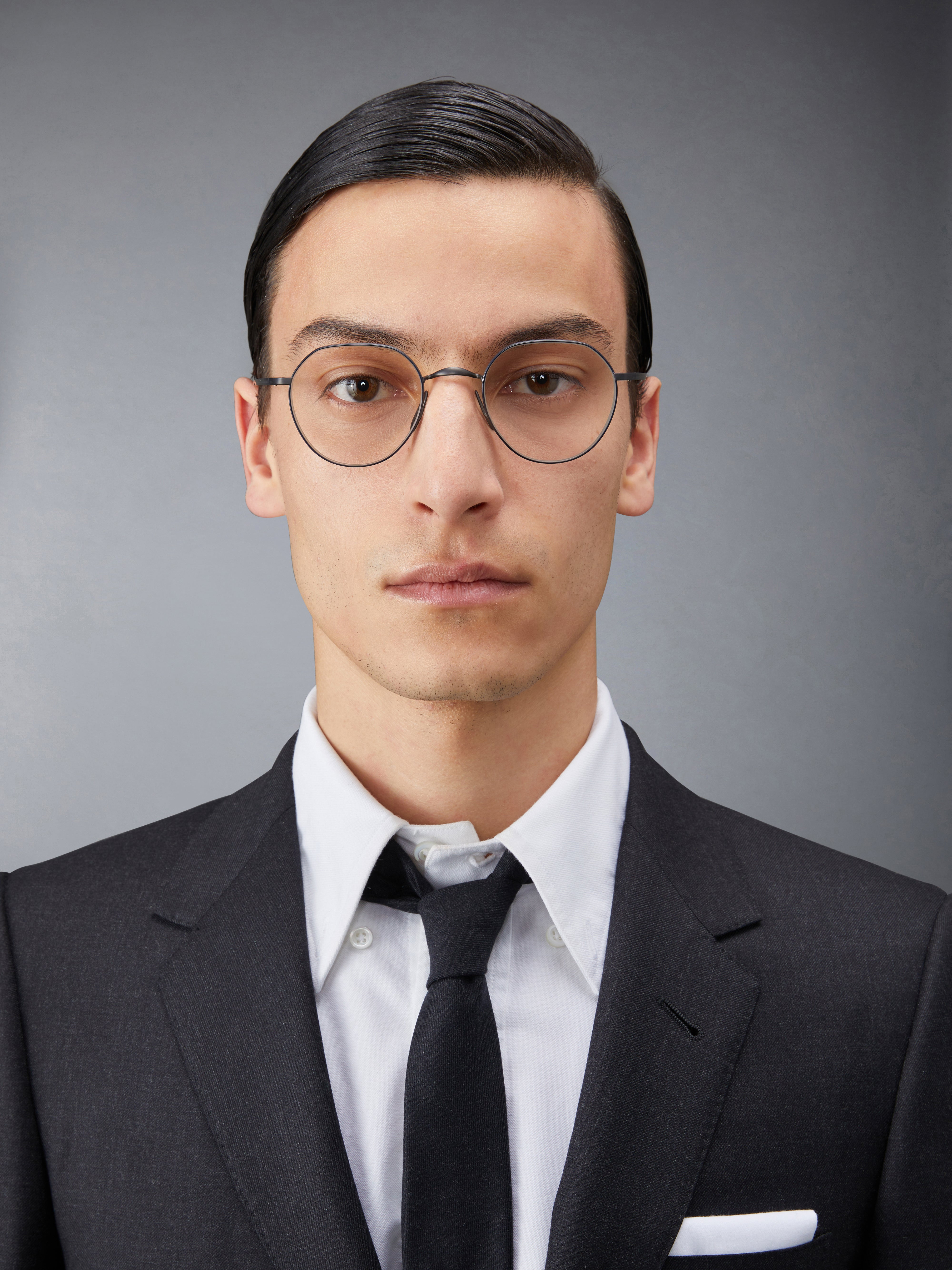 TITANIUM ROUND EYEGLASSES - 2