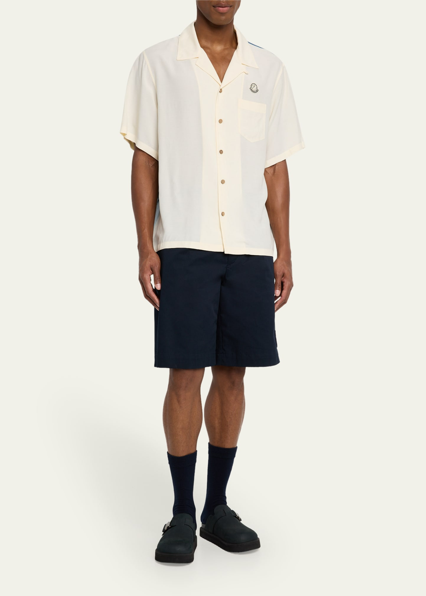 x Mercedes-Benz by NIGO Men's Satin Camp Shirt - 2