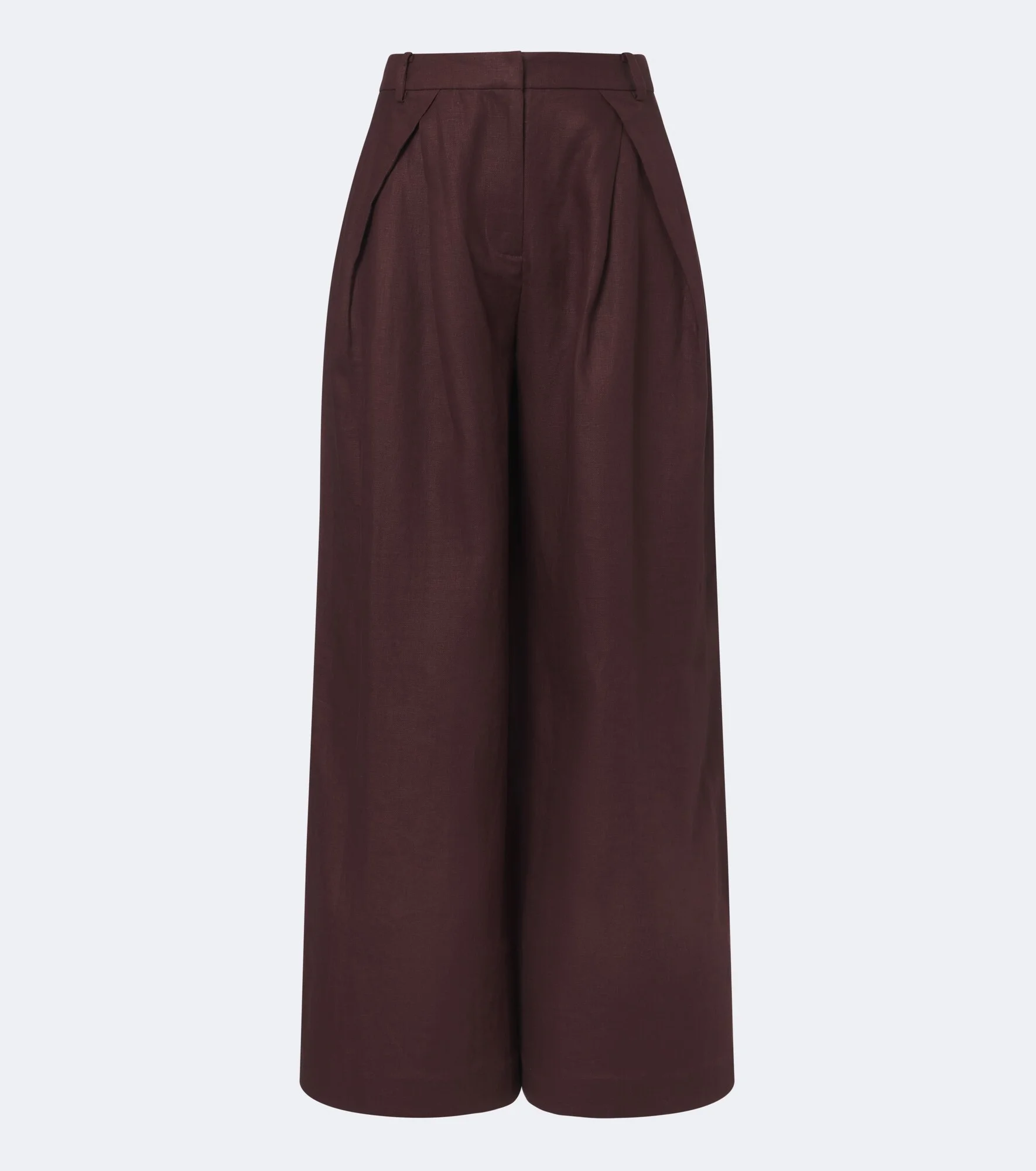 Sofia linen wide-leg pants - 1