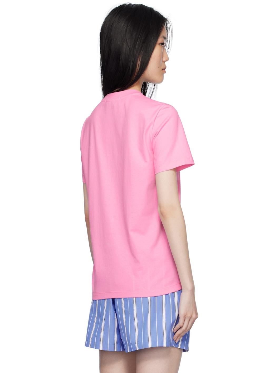 Pink Cotton Logo T-shirt - 3