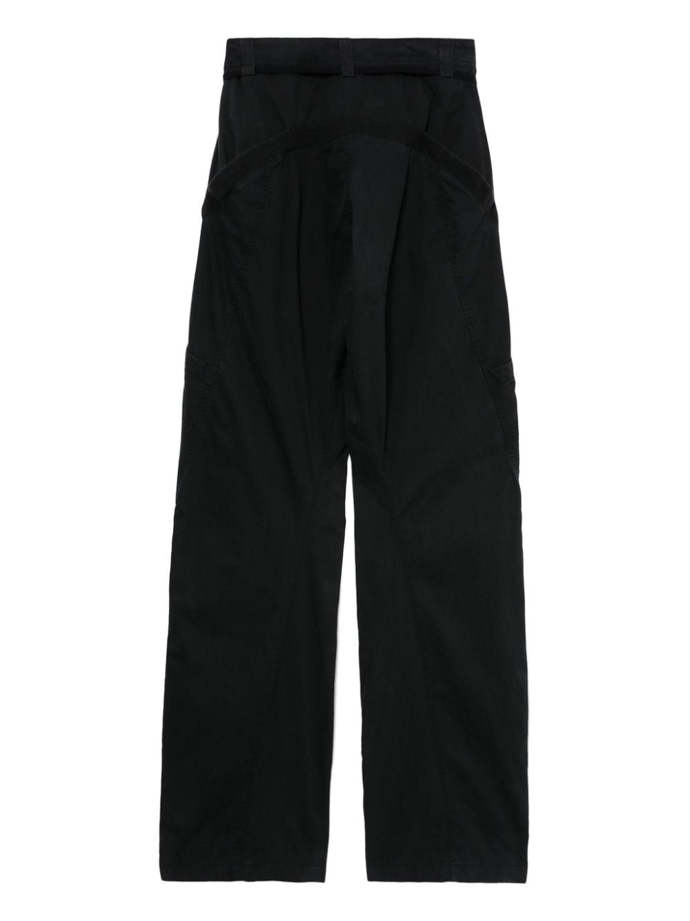 straight-leg cargo trousers - 6