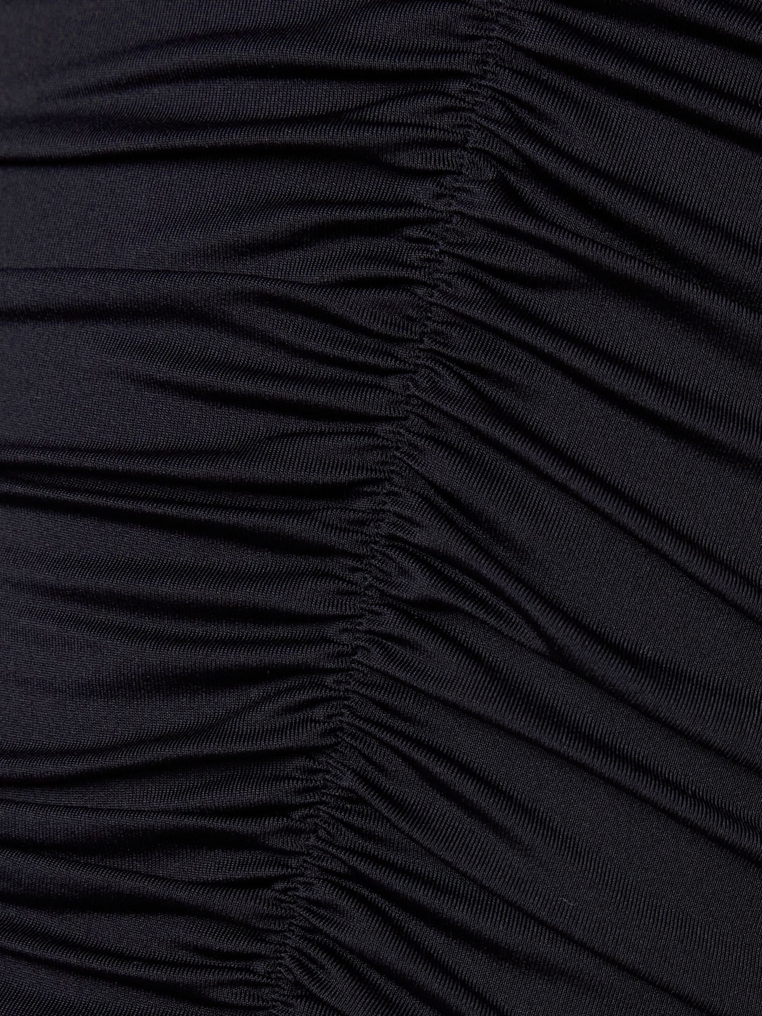 Callie ruched stretch-jersey midi dress Navy - 4