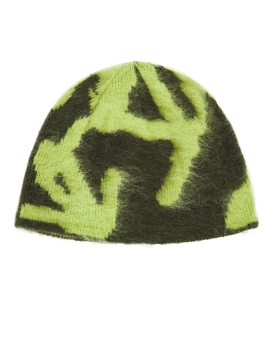Mohair Burly Runningman Beanie - 1