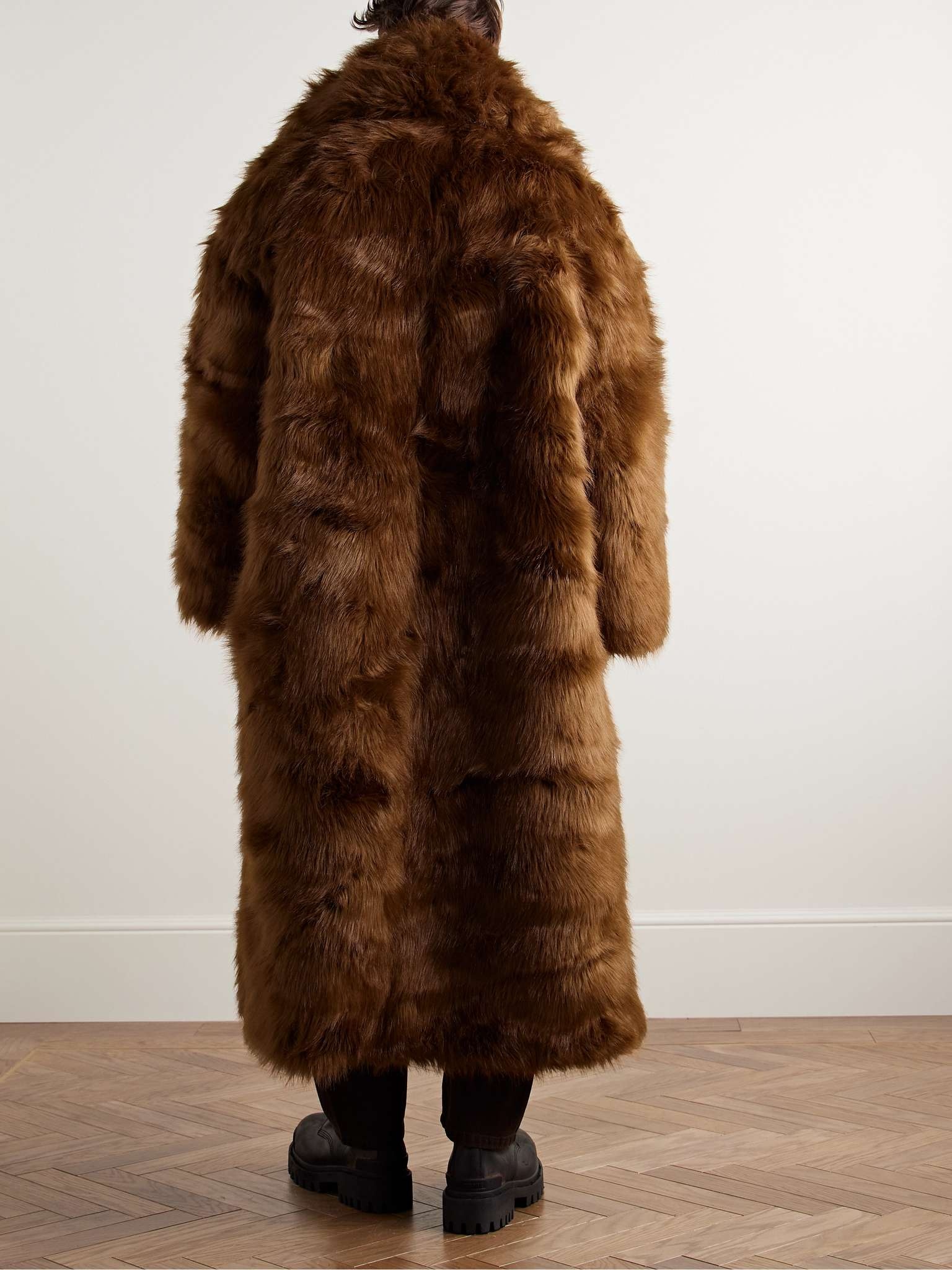 Vast Oversized Faux Fur Coat - 3