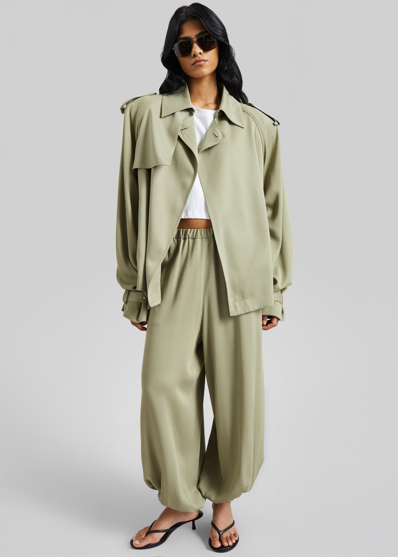 Isola Fluid Balloon Pants - Sage 6