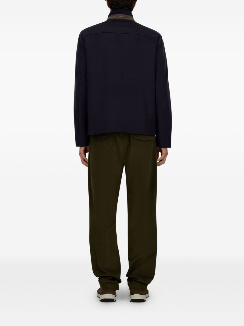high-neck buttoned jacket 3
