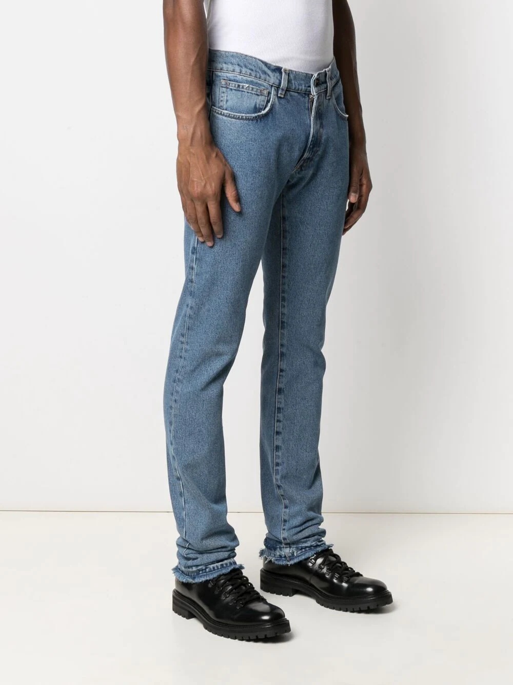 mid-rise straight-leg jeans - 3