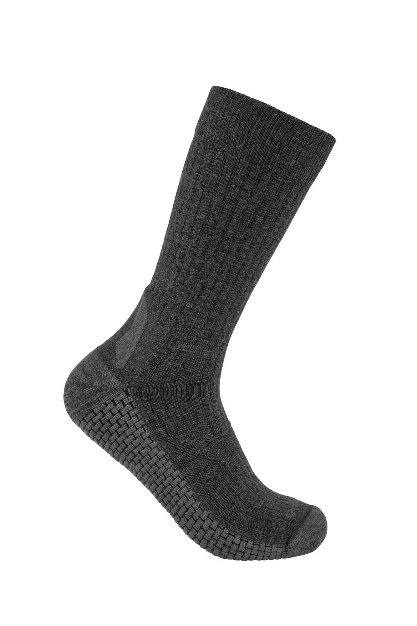 Carhartt Force® Grid Midweight Merino Wool Blend Crew Sock - 1