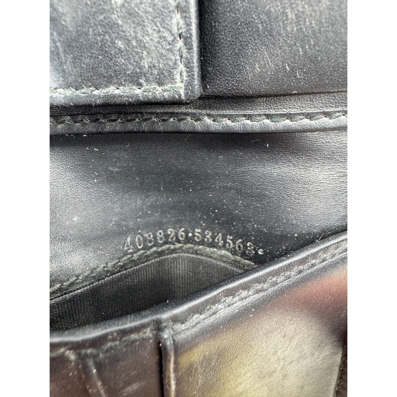 Gucci GG Supreme Signature Web Bifold Wallet - Black - 6