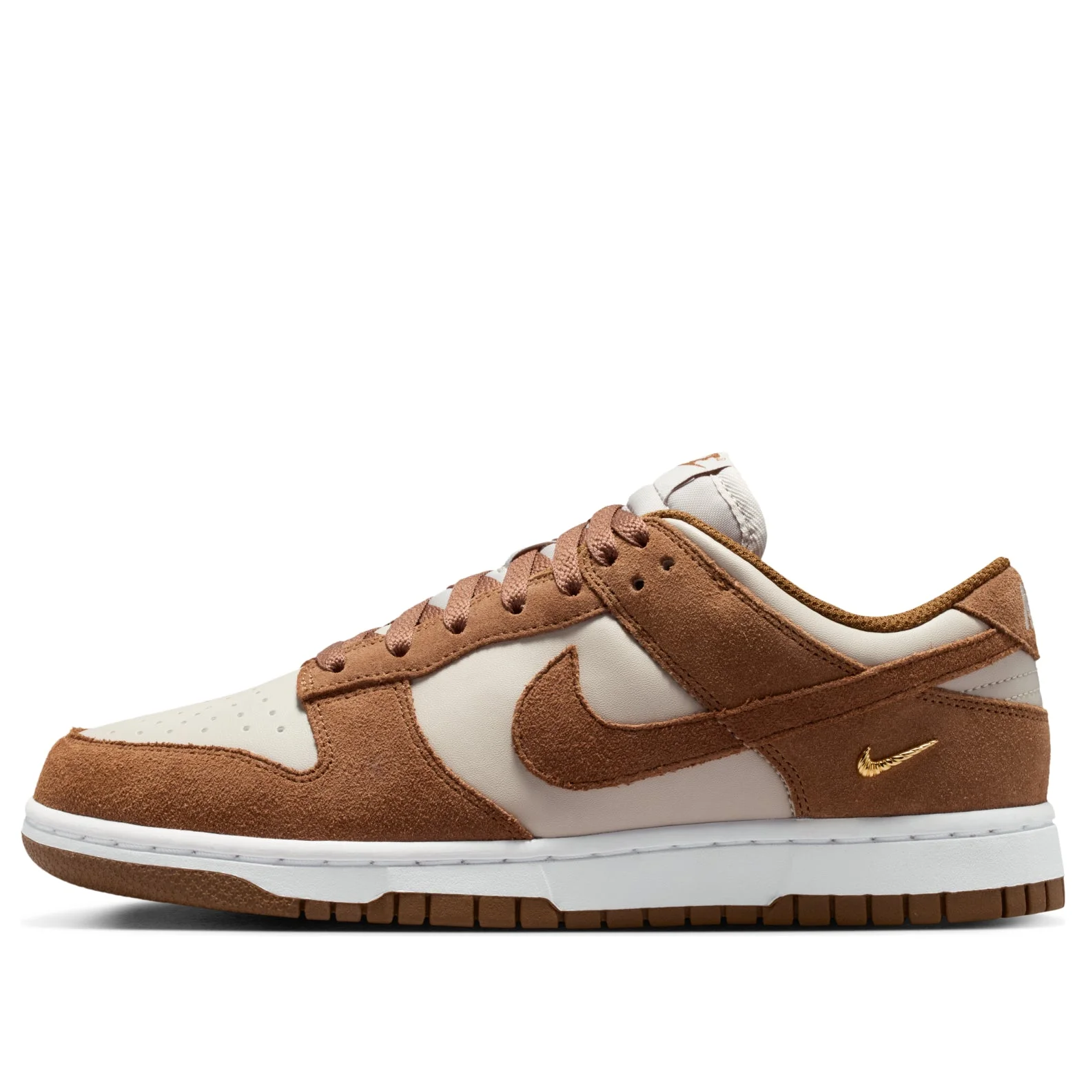 (WMNS) Nike Dunk Low Suede 'Light British Tan Cream' IO4244-200 - 1