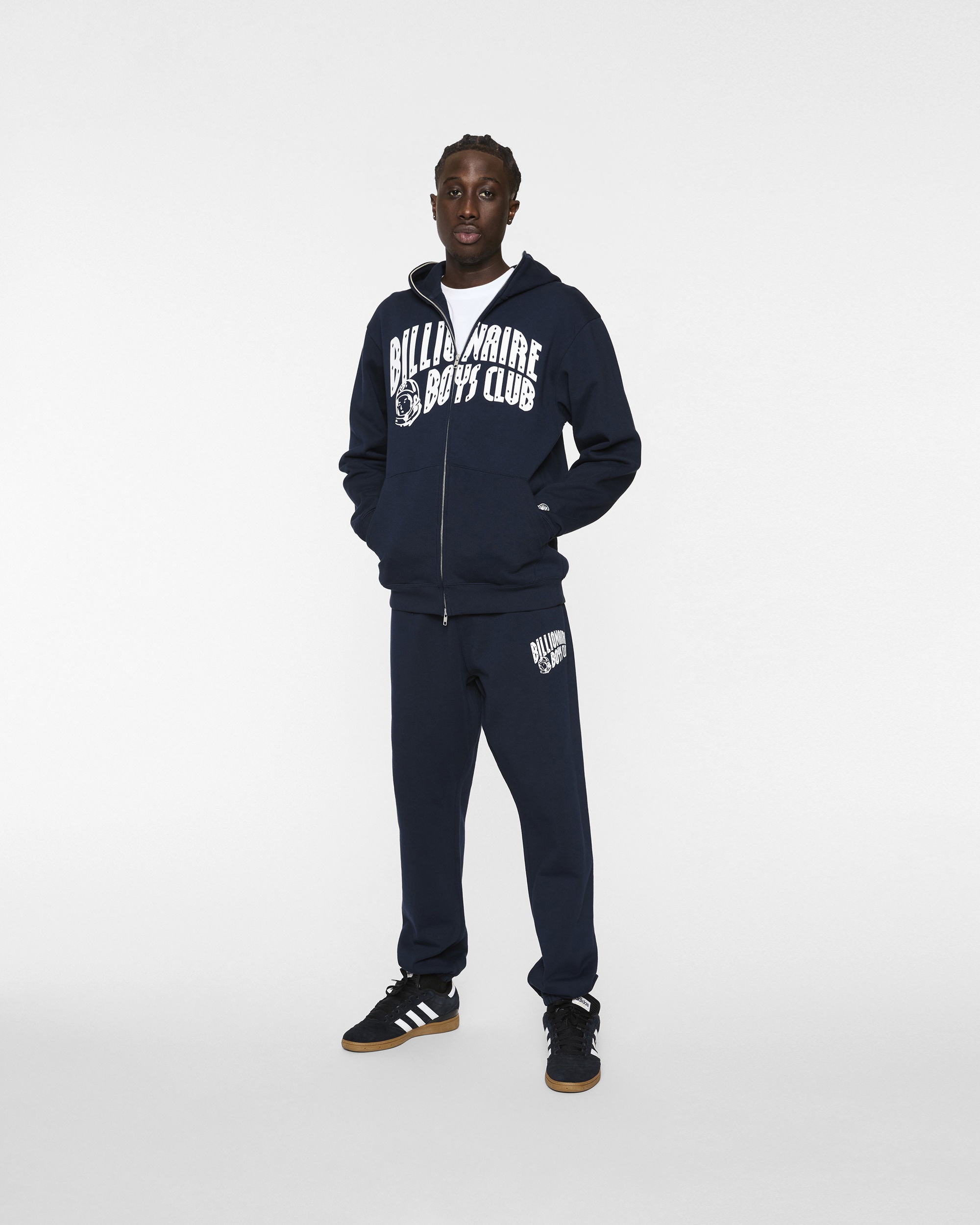 CLASSIC CURVE LOGO FULL ZIP HOODIE - 3