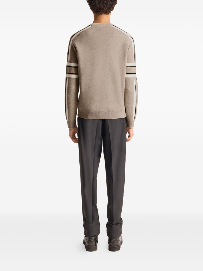 jacquard-striped sweater 3