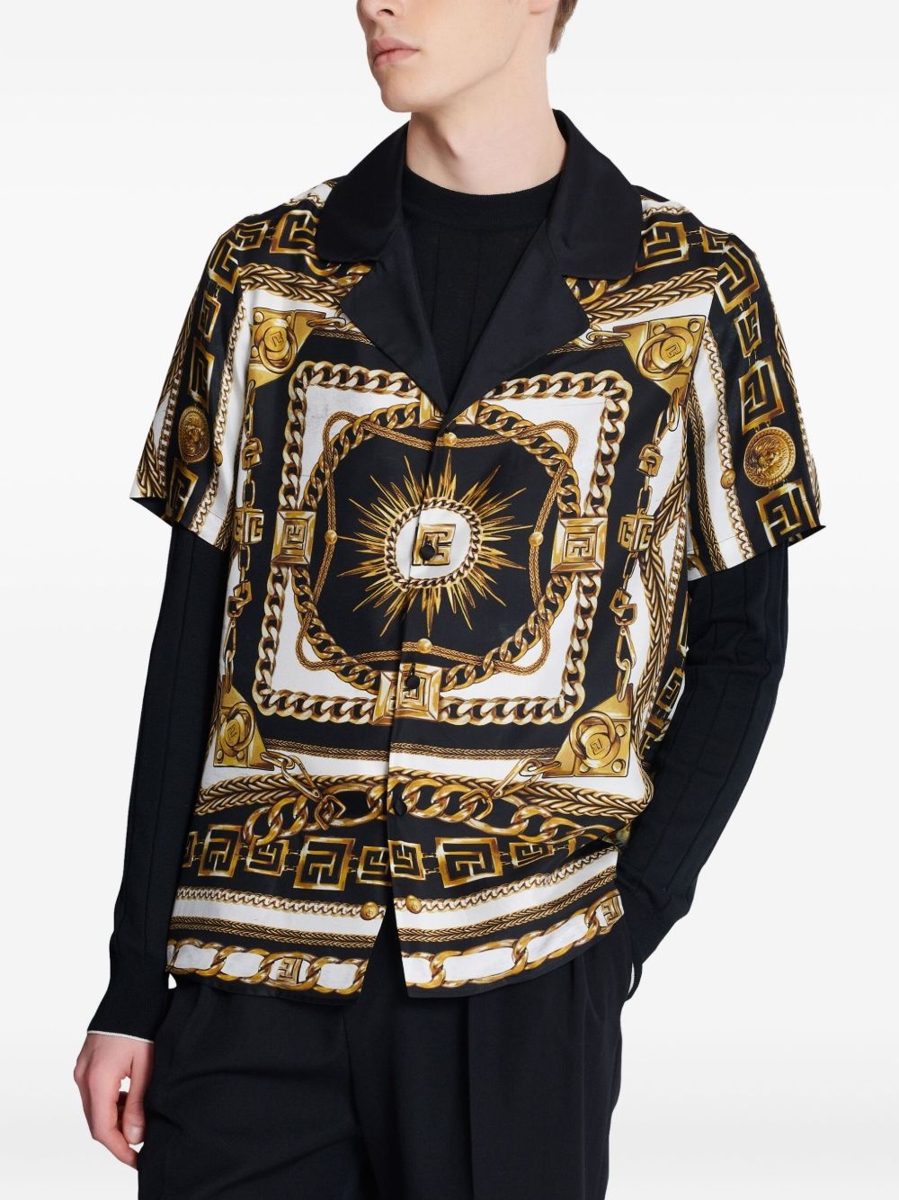 graphic-print shirt - 6
