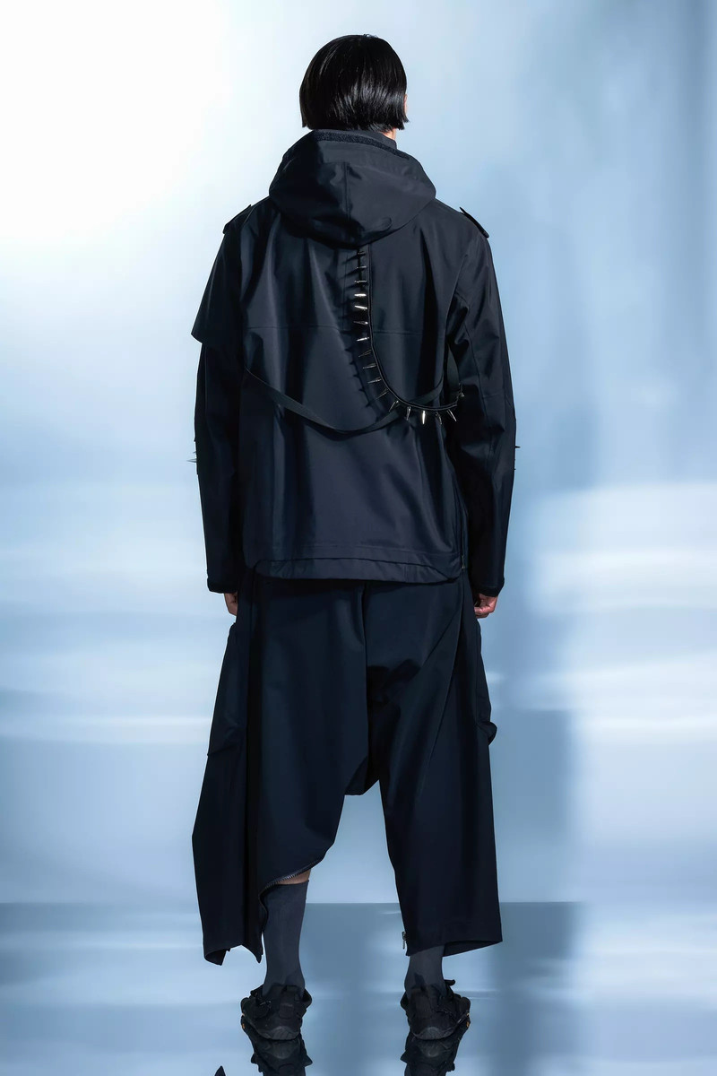 SK30-DS Convert Cargo Skirt BLACK 11