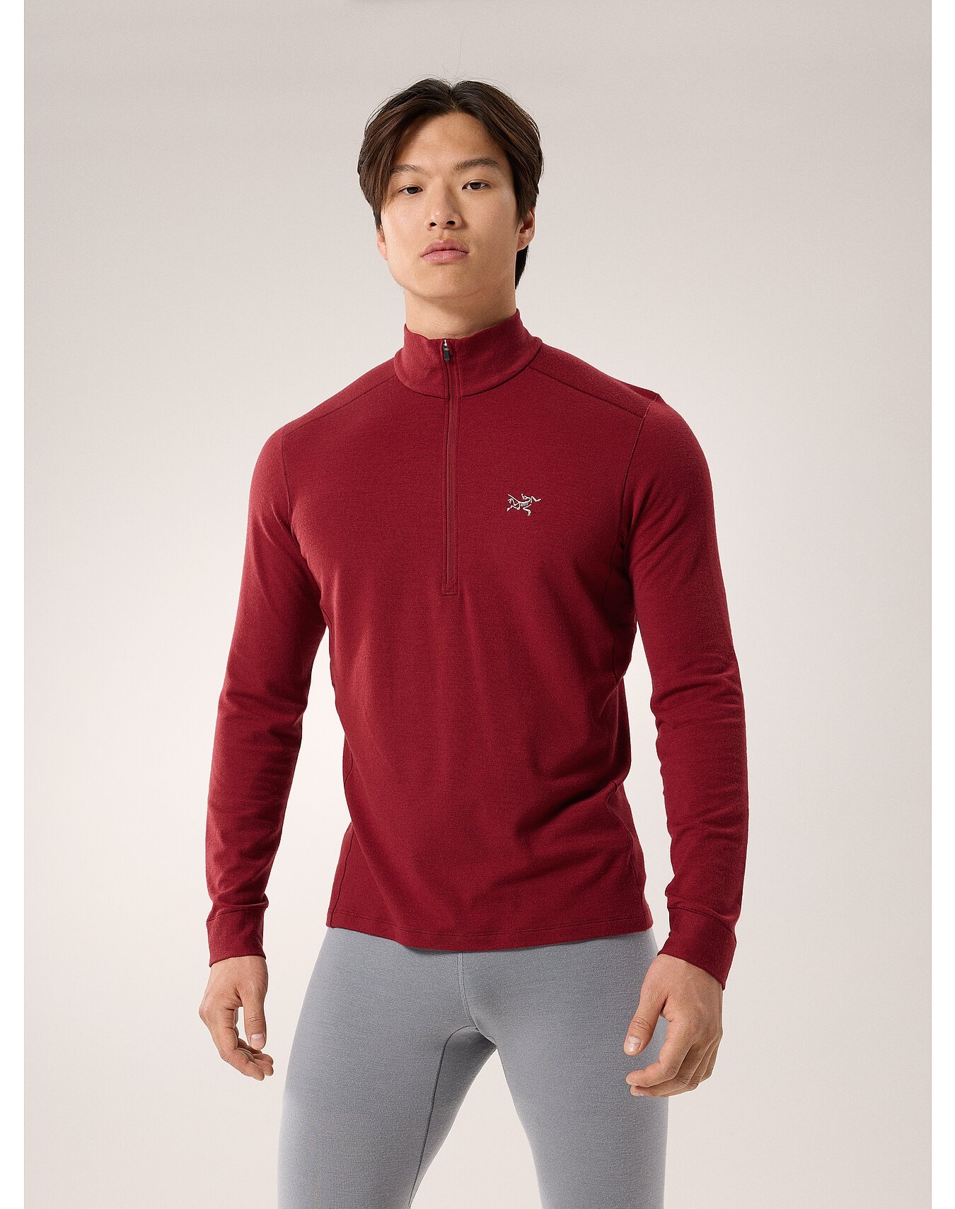 Rho Merino Wool Zip Neck - 2