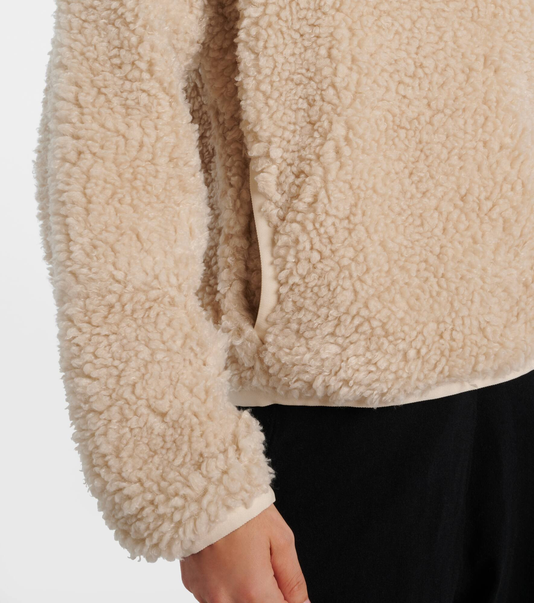 Fleece turtleneck top - 5