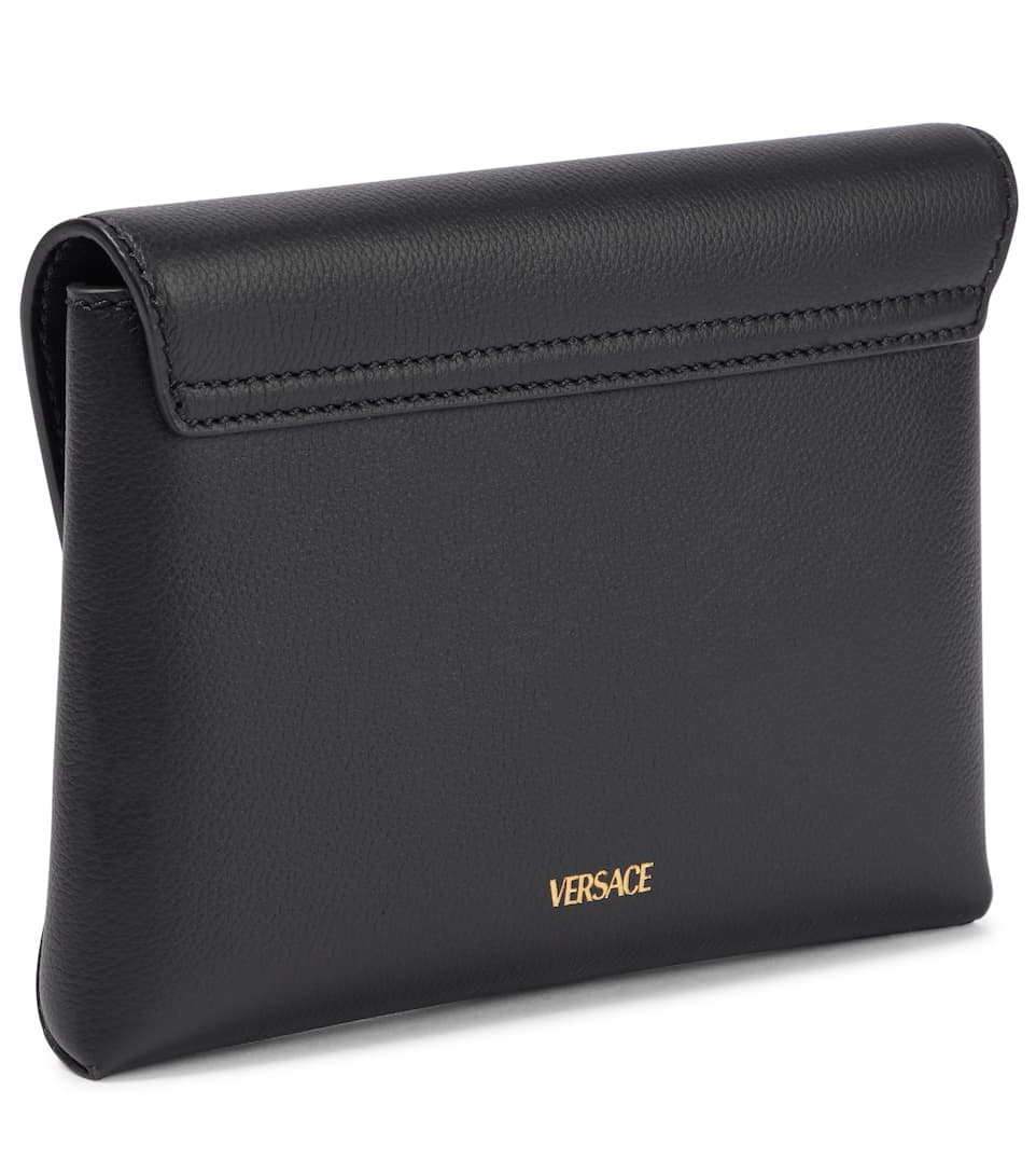 La Medusa leather wallet on chain - 4