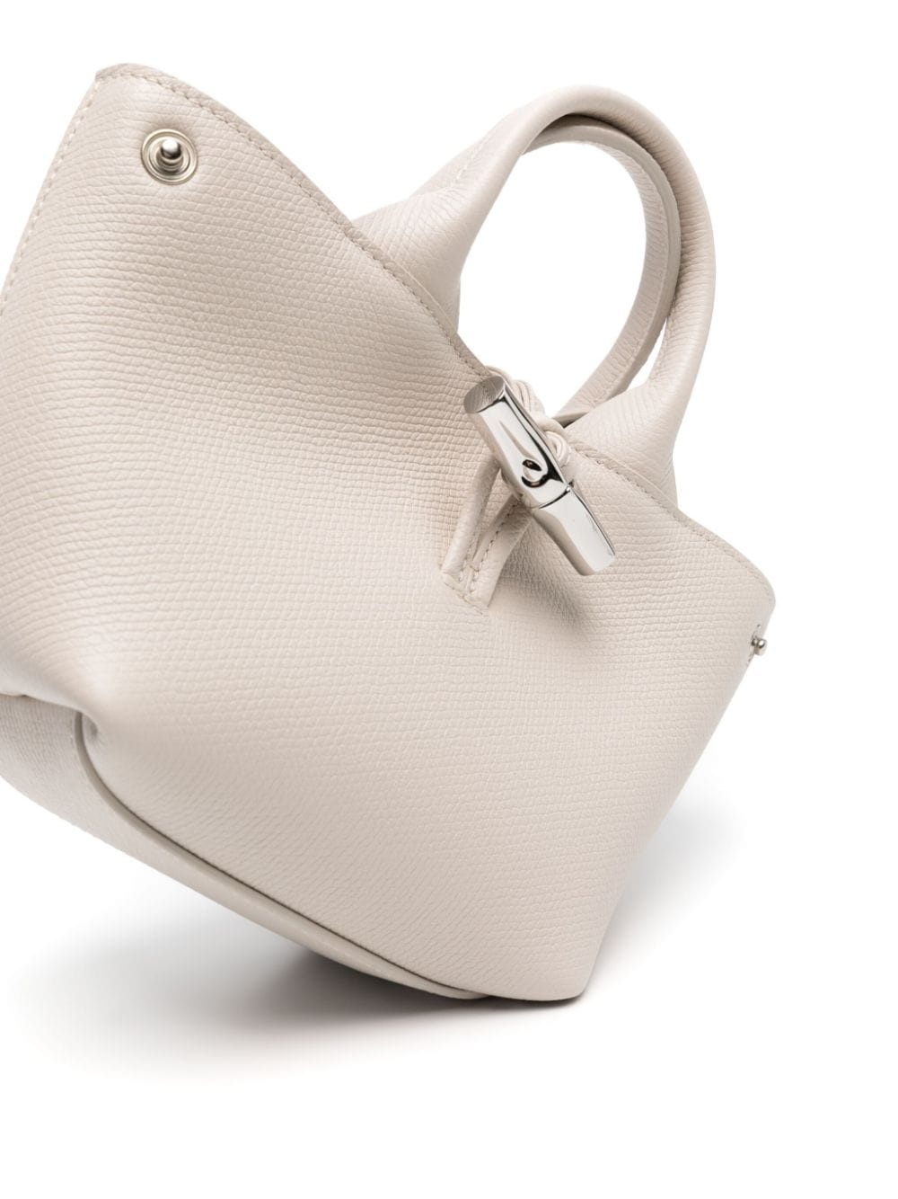 Roseau XS leather tote bag - 4