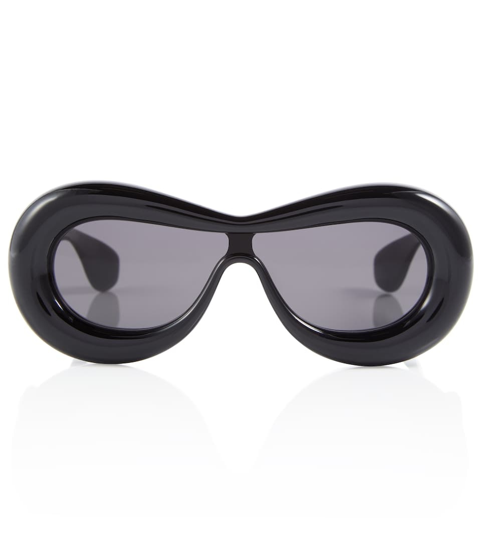 Inflated oval sunglasses - 1