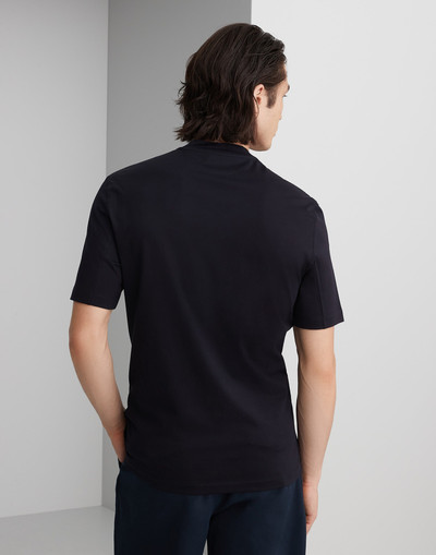 Brunello Cucinelli Cotton jersey V-neck T-shirt outlook