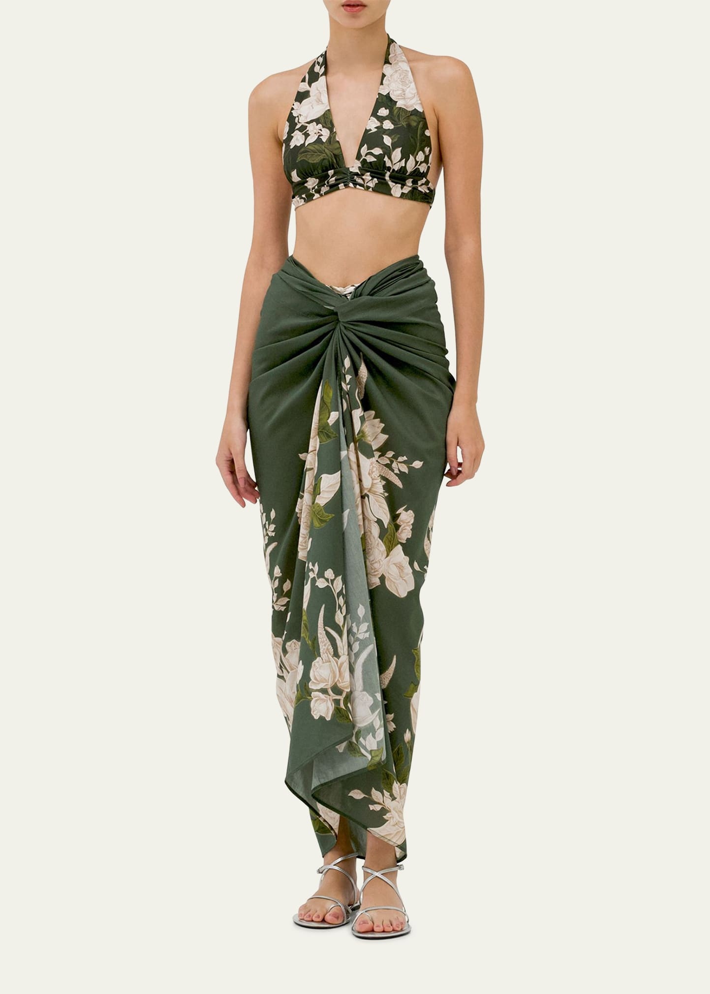 Lavanda Gardenia Pareo Coverup - 2