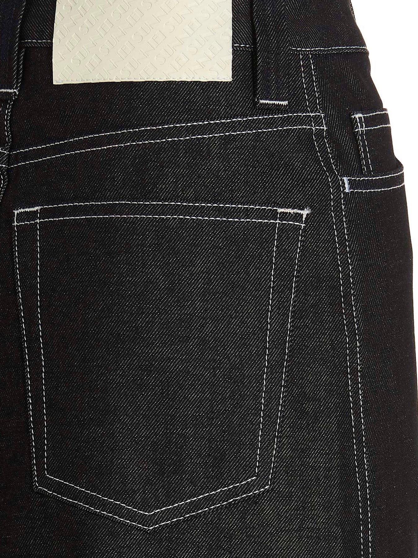 SUNNEI Denim skirt | wananluxury | REVERSIBLE