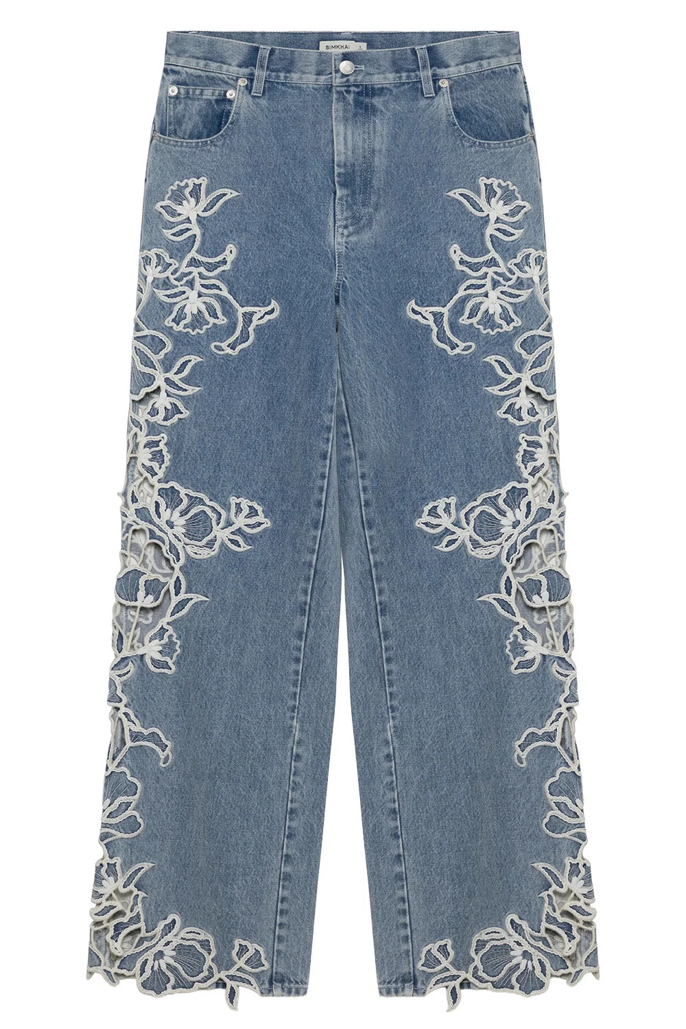 Porter Embroidered Jean - 1