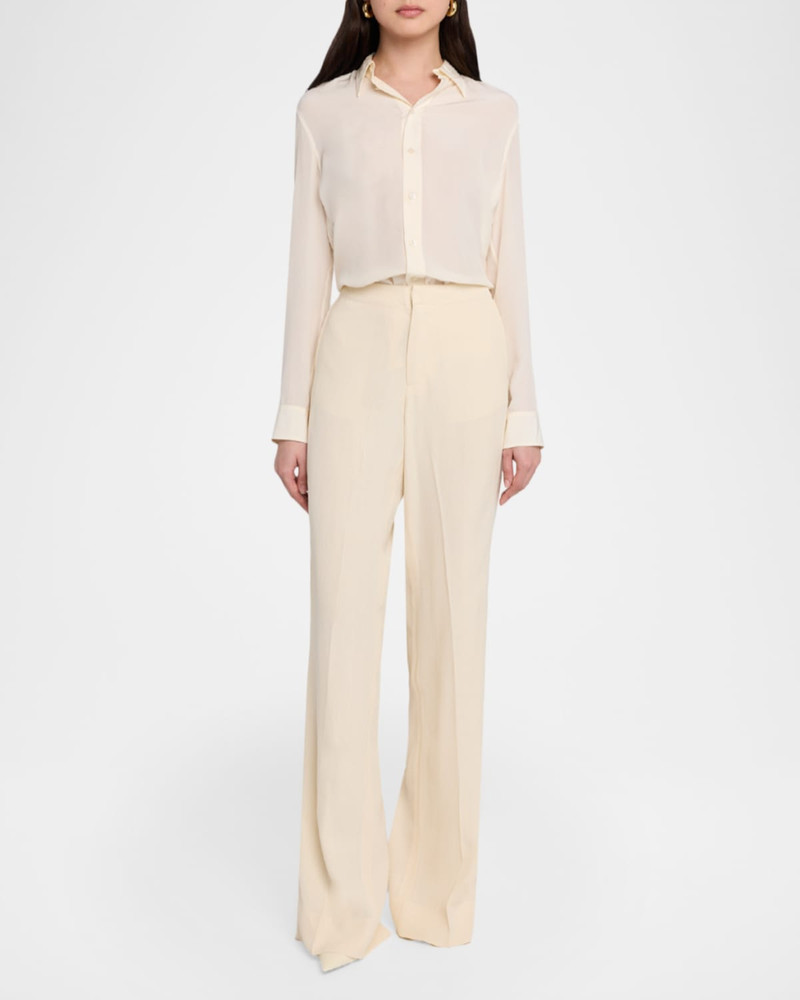 diotima Sine Split Hem Straight-Leg Trousers outlook