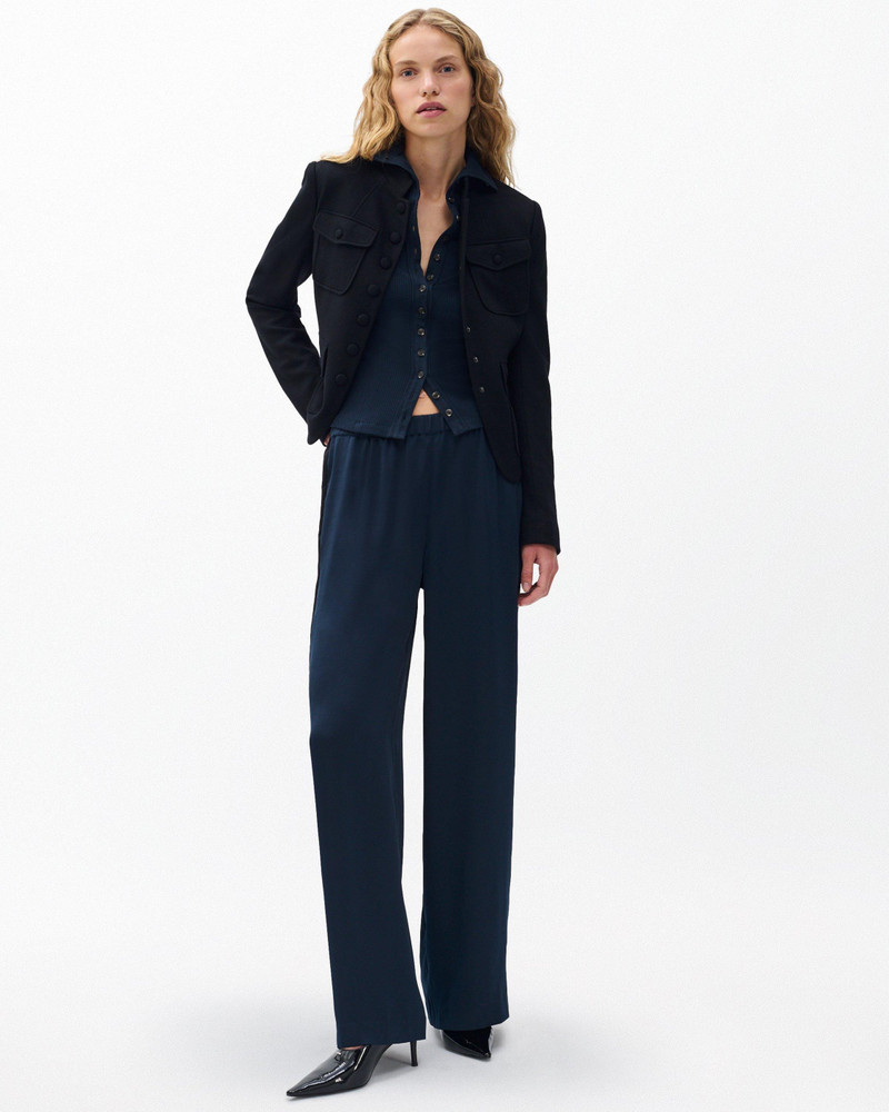 rag & bone The Knit Ribbed Buttoned Cardigan outlook